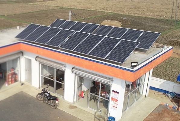 Solar for Petrol Pumps